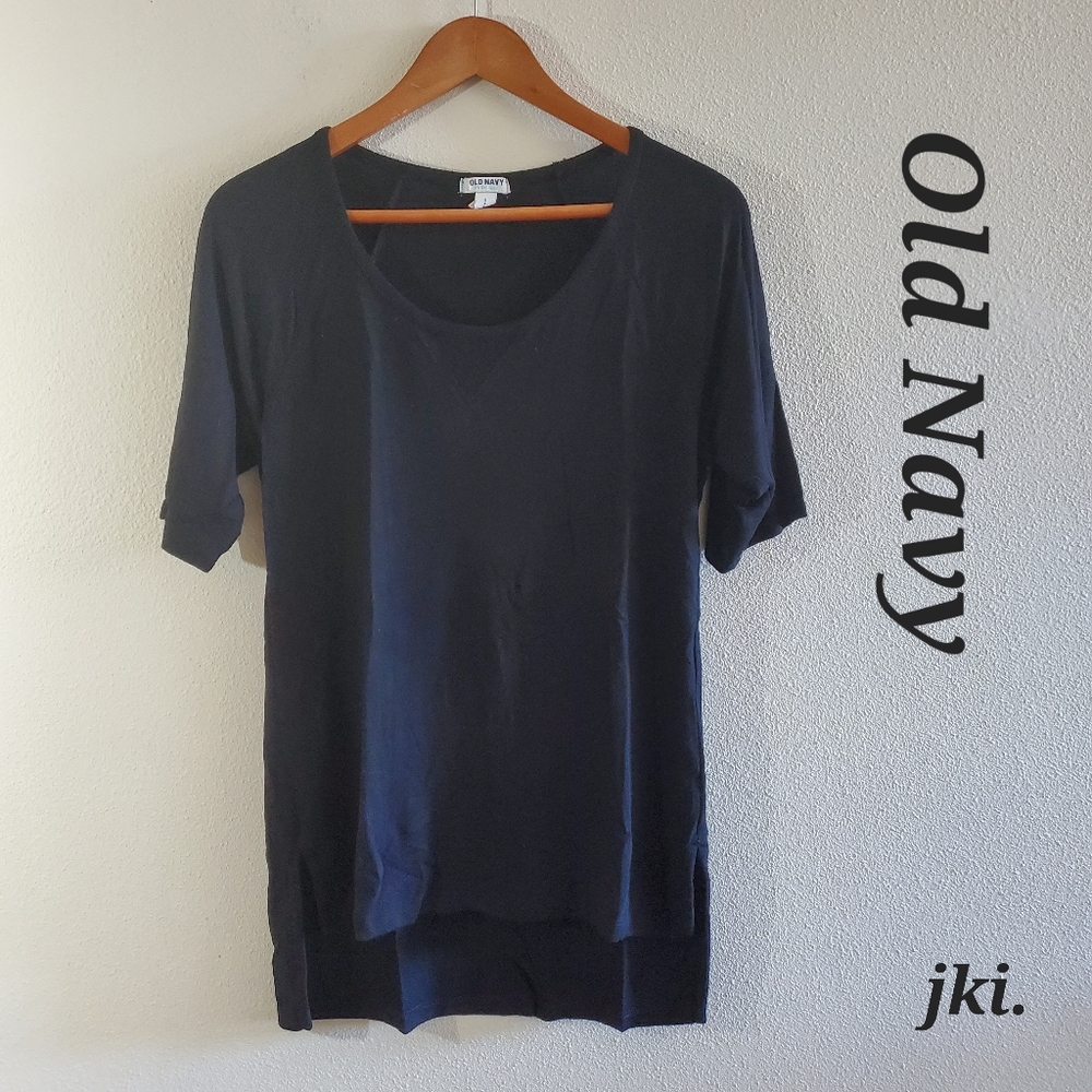 Old Navy Womens Stretchy Black Shirt